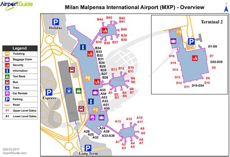 malpensa terminal map.